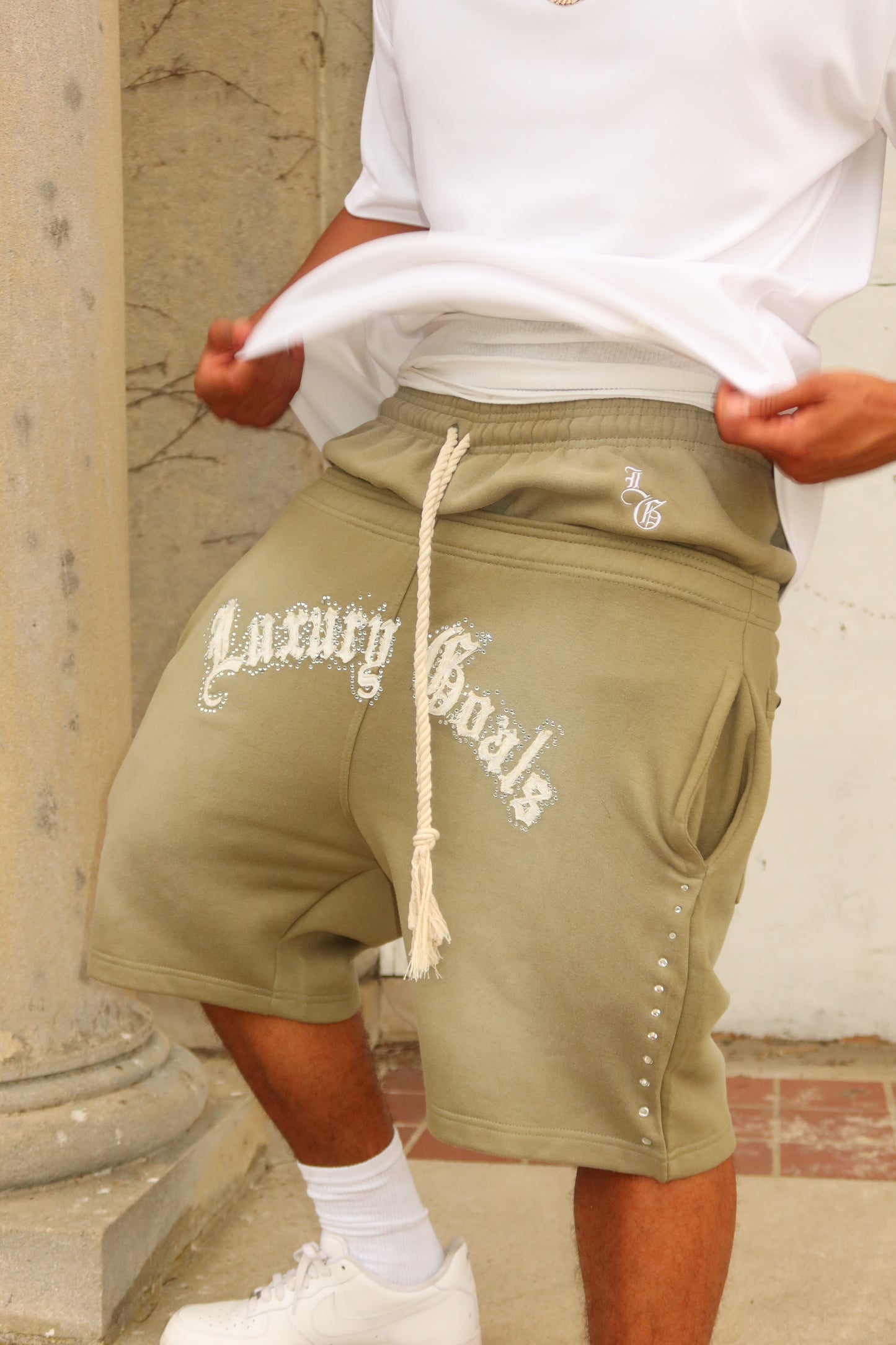 Luxury Double Waist Shorts