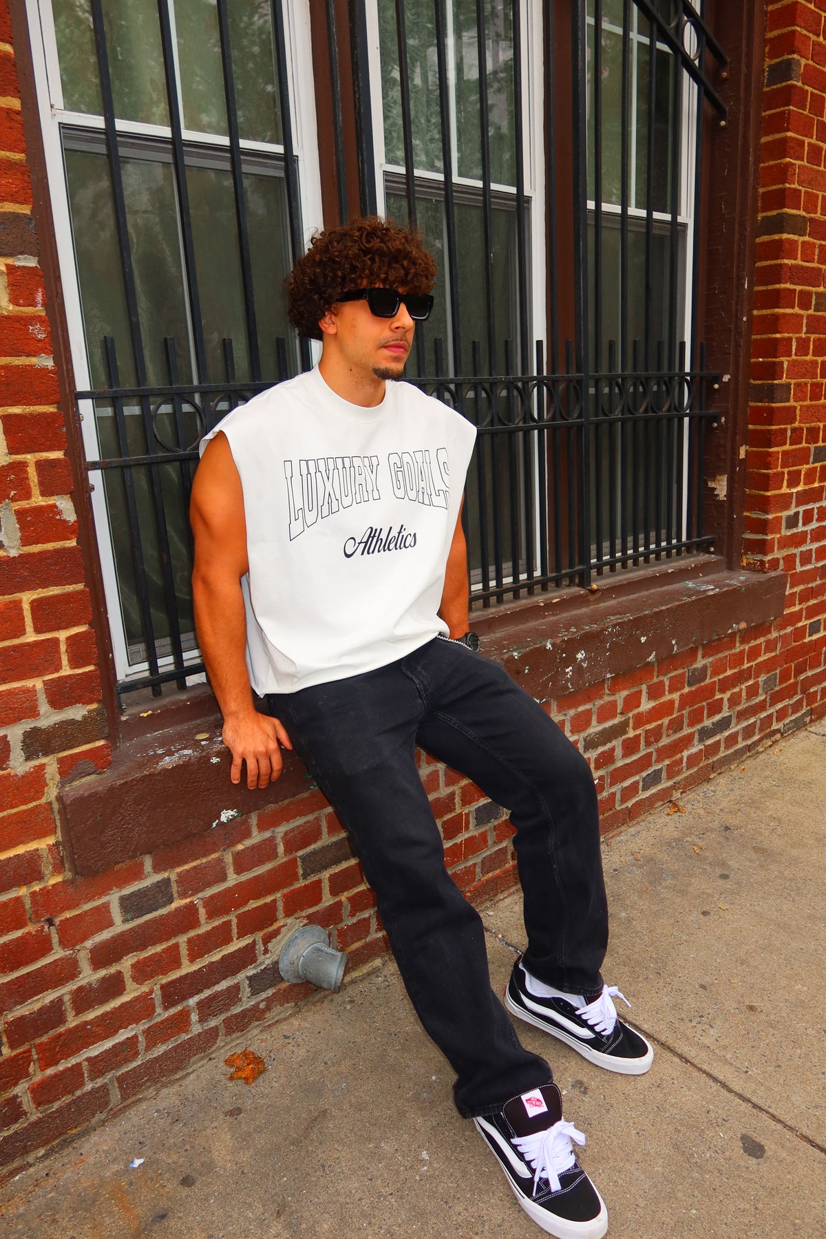 Never Settle Muscle Tee