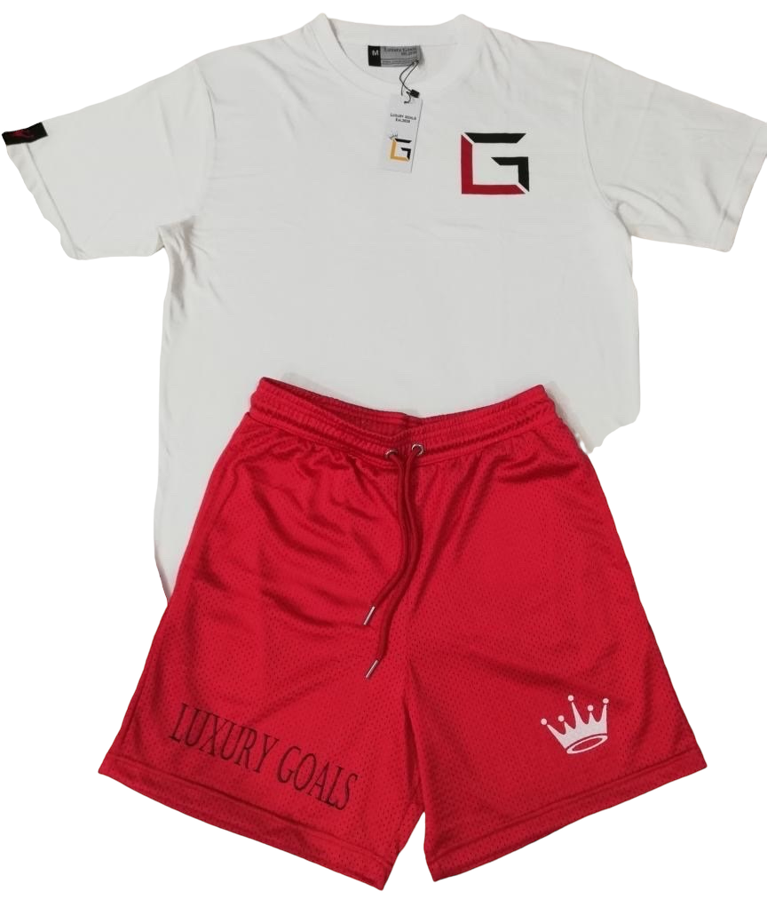 Mesh Shorts Set Luxurygoals