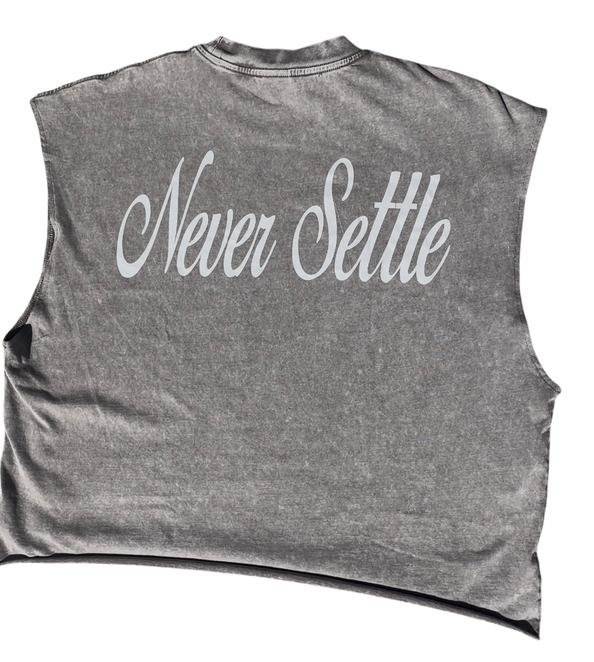 Never Settle Muscle Tee