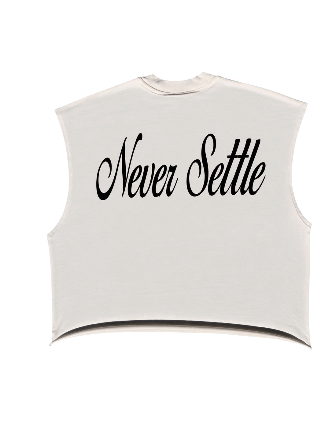 Never Settle Muscle Tee