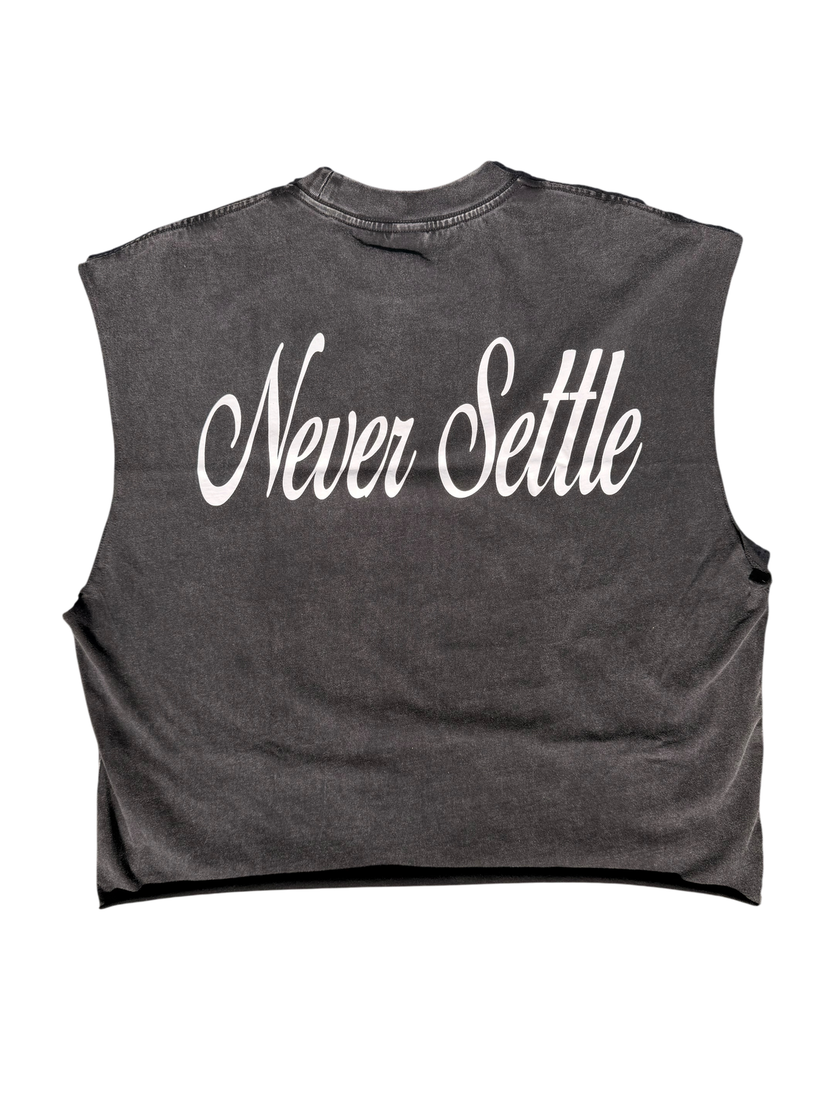 Never Settle Muscle Tee